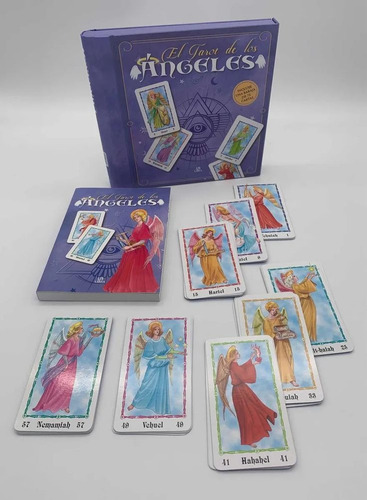 El Tarot De Los Angeles Estuche Libro + 72 Cartas Libsa