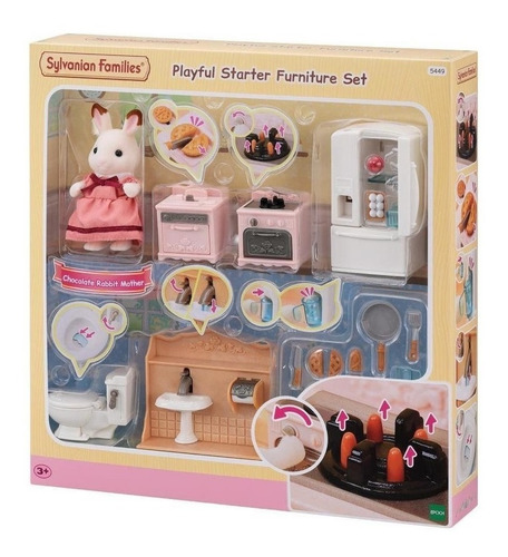 Conjunto Primeiros Móveis Sylvanian Families - Epoch
