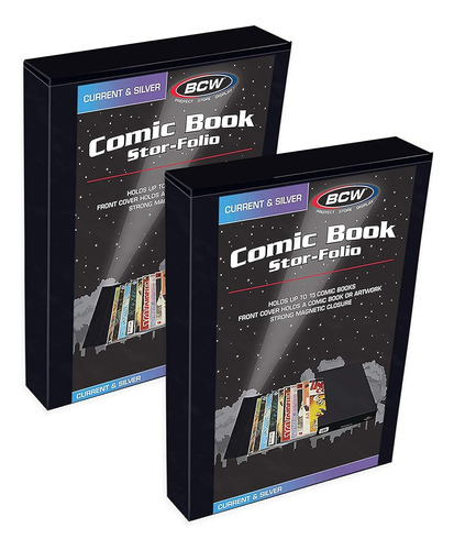 Bcw Comic Book Stor-folio, 2 Ct