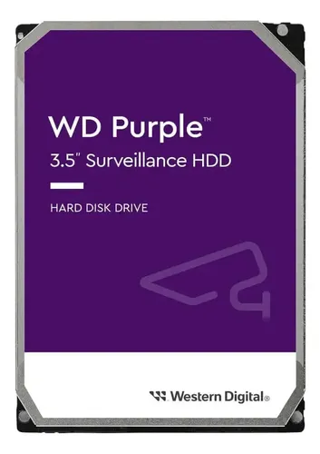 Western Digital WD Purple 2TB×2台(計4TB) ㉟ Disco rígido Western Digital de 2 TB roxo WD23purz Cor roxa