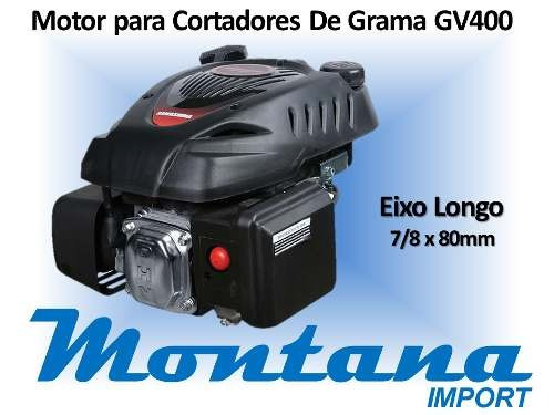 Motor Eixo Vertical Longo Para Cortadores De Grama Gv400