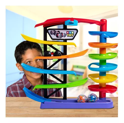 Pista De Corrida Brinquedo De Montar Racing Tower Carrinho