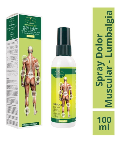 Spray Dolor Muscular Y Articulaciones Aichun Beauty 100ml