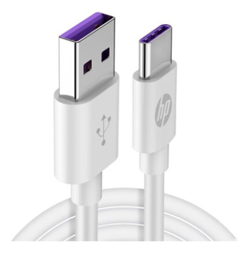 Hp Cable Usb 2.0 A Tipo C 2 Metros - White /09-dhc-tc100/2mt