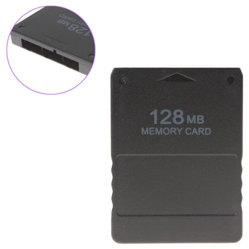 2 X 128mb De Memoria De La Tarjeta - Sony Playstation Ps2 (n