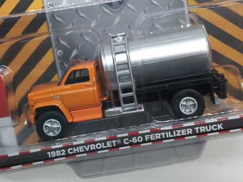 Greenlight Sd Trucks 1982 Chevrolet C-60 Fertilizer Truck Color Naranja
