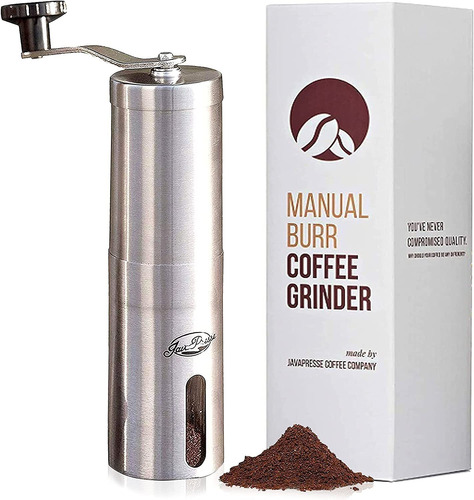 Molinillo De Café Javapresse, Manual, Ajustable, Acero Inox.