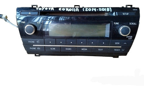 Radio Toyota Corolla 2014-2018