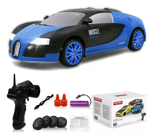 Control Remoto Rc Drift Car 2.4 Ghz Scale 1:24 4wd [u]