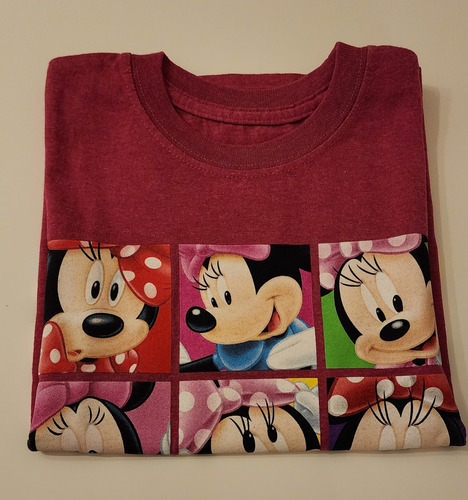 Remera Disney Minnie Mouse Nena  Importada