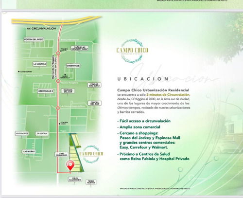 Lotes En Venta Campo Chico Desde 360 Mts