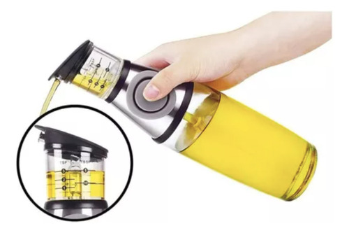 Dispensador Aceite Y Vinagre Aceiteras Cocina 500ml Medidor