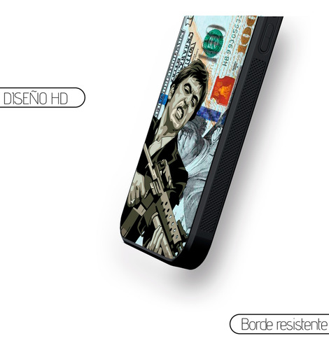 Funda Para Iphone (todos) Diseño De Scar-face Montana Iphone 16