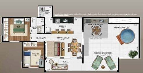 Imagem 12 de 13 de Apartamento À Venda No Bairro Vila Andrade - São Paulo/sp - O-20244-33661
