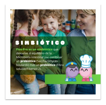 Flos-pro Sobres Probiótico Y Prebiótico Para Diarrea Niños