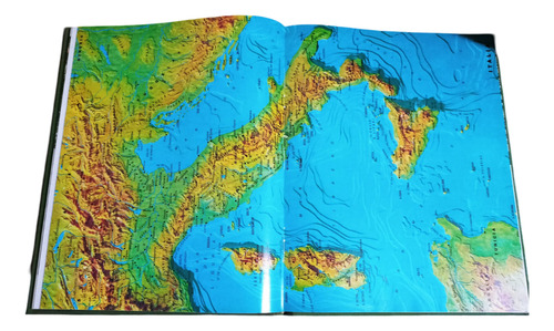 Atlas Europa Mediterránea | 1971 | Mapas, Fotos Y Texto (Usado)