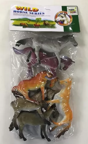 Animais De Borracha - Cavalo - Dm Toys - Livraria e Papelaria