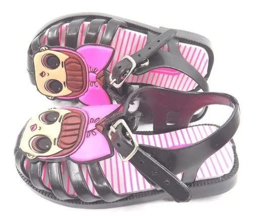 Sandália infantil da best sale lol