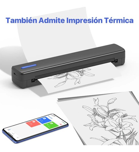 Impressora Térmica De Estêncil Para Tatuagens Bluetooth+usb