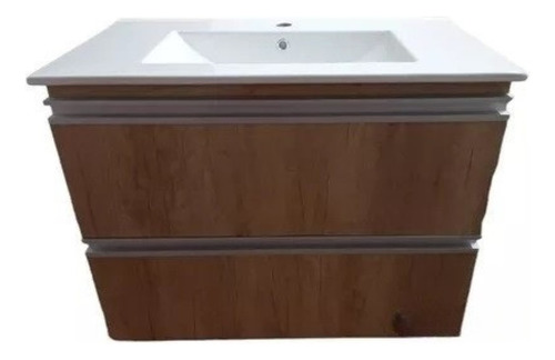 Mueble De Baño 80 Cm 2 Cajones