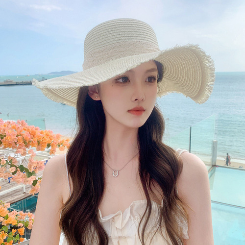 Sombrero Para El Sol De Playa De Viaje Para Mujer De Verano