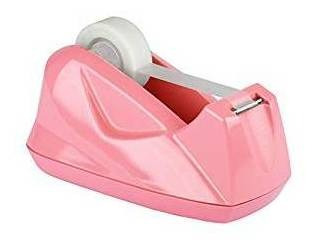 Imagem 1 de 2 de Suporte Acrimet 270 Para Fita Adesiva Pequena Cor Rosa