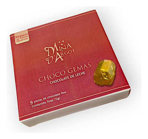 Chocolate De Leche Mina D'argot Chocogemas