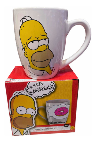 Taza Homero The Simpsons 100% Nueva 500 Ml