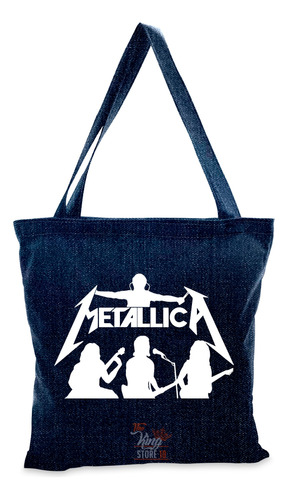 Bolso Tote Bag, Metallica, Metal, Musica, Thekingstore10