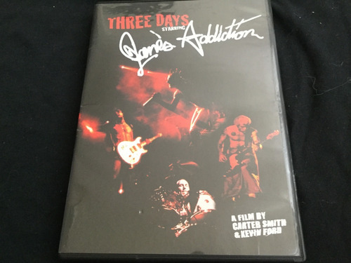 Janes Addiction Three Days Dvd Nirvana A
