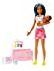 Muñeca Barbie Y Accesorios, Set De Juego Para Cuna Con Patró
