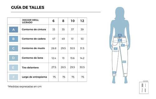 Imagen 7 de 7 de Pantalon Jogger Negro Mujer Mizu