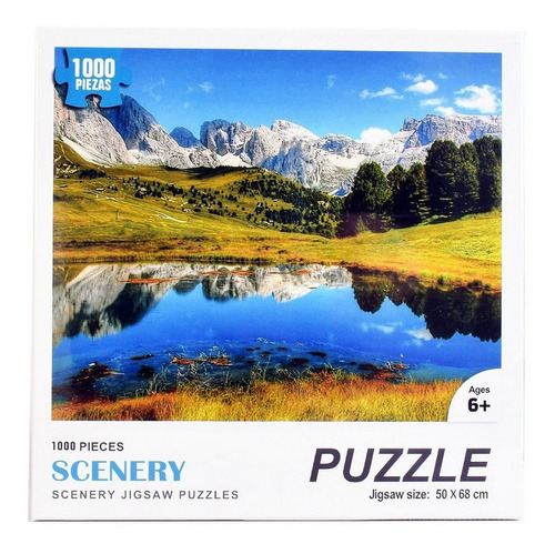 Puzzle Rompecabezas X 1000 Piezas Montanas Lat A021 La Torre