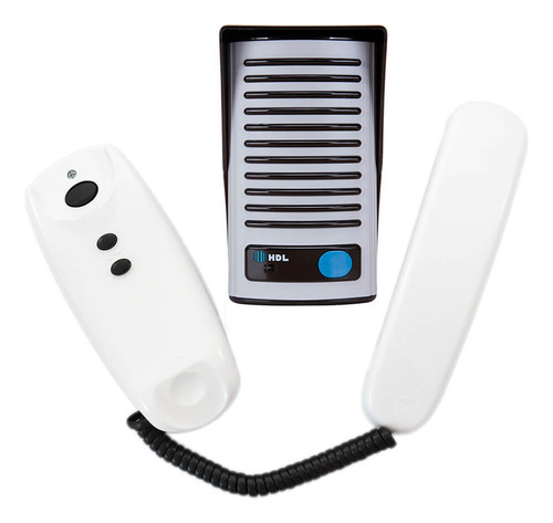 Interfone Com Fechadura Hdl F8 Ntl C90 Std Cilindro Fixo 4cm Cor Preto 110v/220v