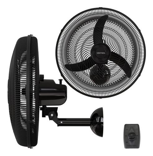 Ventilador De Parede Oscilante 50 Cm 130w New Ventisol