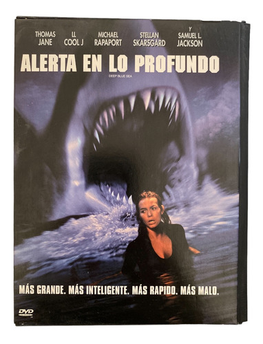 Dvd Original Alerta En Lo Profundo Deep Blue Sea Thomas Jane
