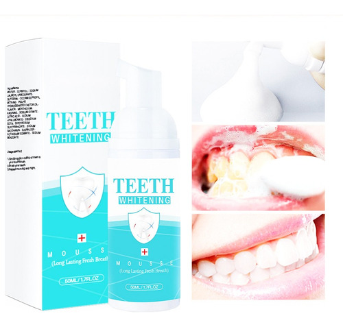 Carbon Activado Teeth Whitening Dental Pasta De Dientes 