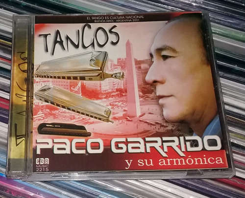 Paco Garrido Y Su Armonica Tangos Cd Argentino / Kktus 