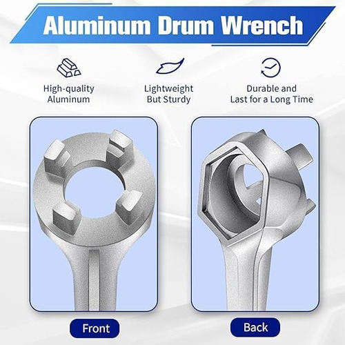 Llave De Barril De Aluminio Abrir 10, 15, 20, 30, 55 Ga...