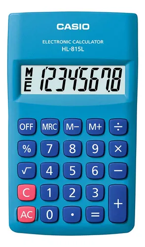 Calculadora De Bolsillo Casio Hl-815l