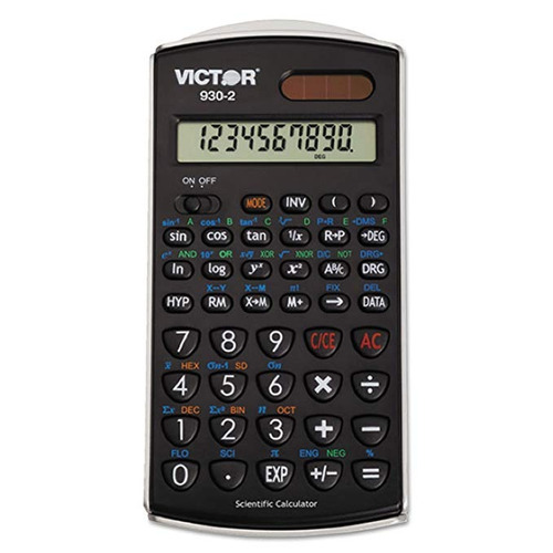 Victor 9302 Calculadora Científica 930-2, Lcd De 10 Dígitos