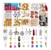Comprar 239 Piezas De Joyeria De Cuentas Para El Cabello, Joyeria De