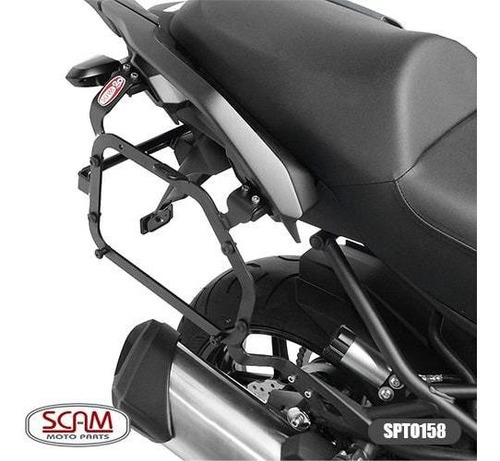 Imagem 3 de 4 de Suporte Baú Lateral Kawasaki Versys1000 2015+ Spto158 Scam