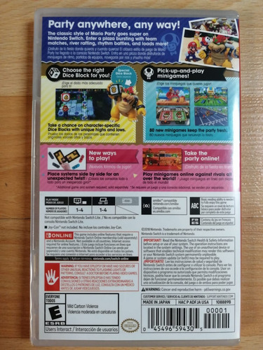 ..:: Super Mario Party ::.. Para Switch En Game Center