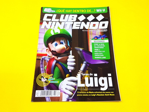 Revista Club Nintendo Luigi Mansion Año 22 #2