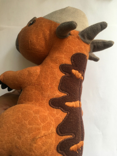 Jurassic World Peluche Pachycephalosaurus Mattel Original Café (Usado)