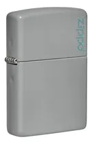 Comprar Encendedor Zippo Gris Mate Logo Zippo