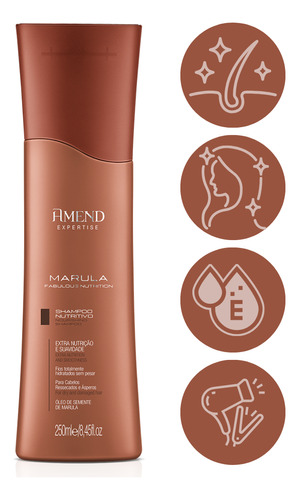 Shampoo Amend Marula Expertise 250ml