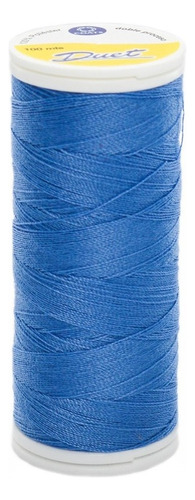 Caja 12 Pzas Coats Hilo Alta Costura Poliéster T6993 Duet Color T6993-4120 Azul Cobalto