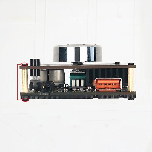 Placa Amplificadora De Áudio Zk-1002m, 2*100w, 2 Canais,